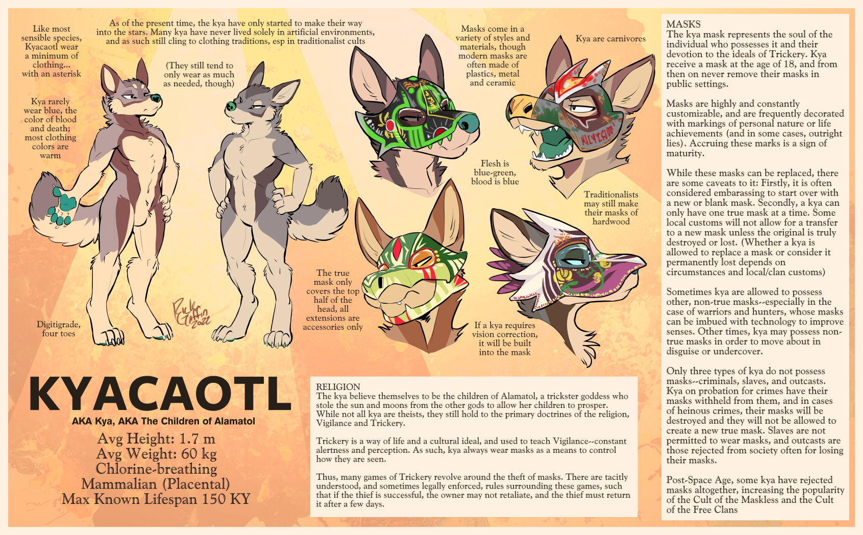 Kyacaotl Species Sheet