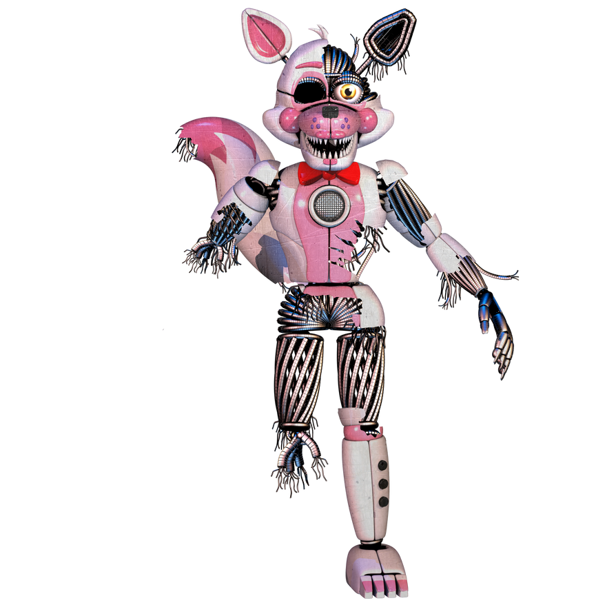 Fun Time Fox Broken Funtime Foxy by Jlaur360 on DeviantArt