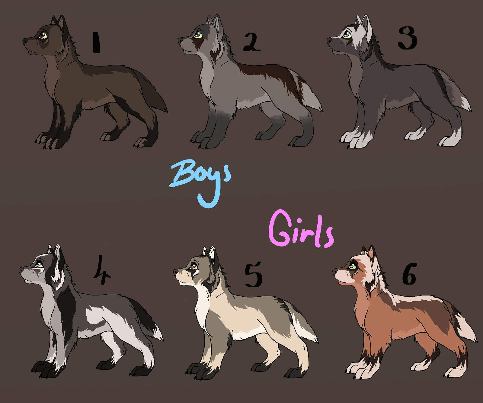 Wolf pup adopt by BeeStarART on DeviantArt