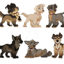 Puppy litter adopt with June CLOSED