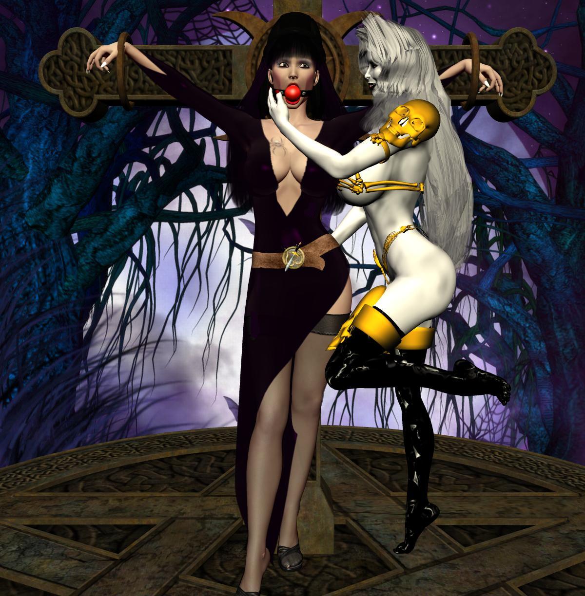 Lady Death Captures Elvira