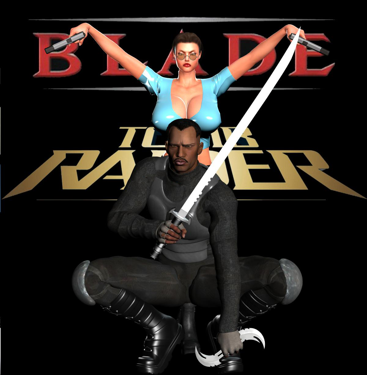 Lara and Blade