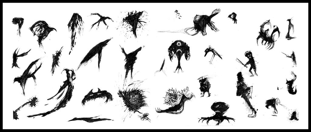 Ink Blot Characters by Kurisu46 on DeviantArt