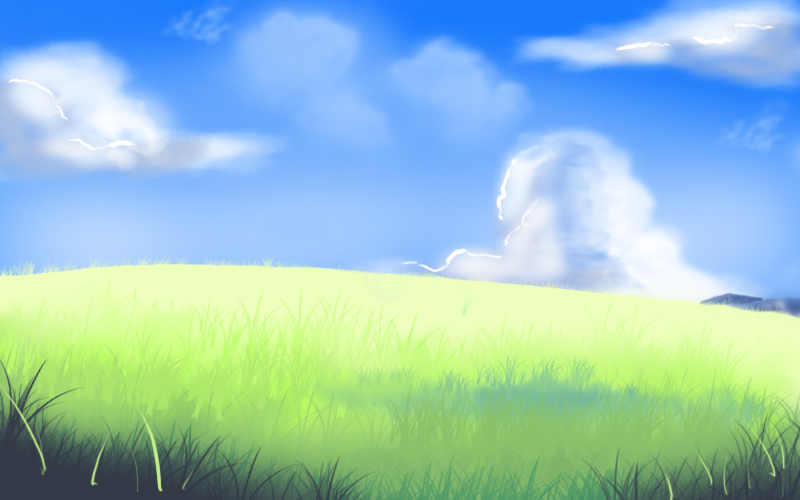 Windows XP desktop backgroundbut in Anime? by LUVUS-7 on DeviantArt