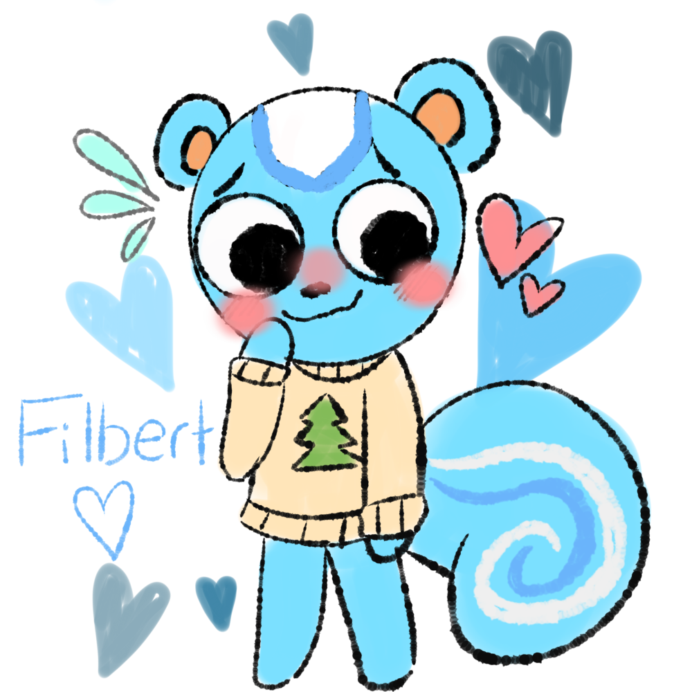 Filbert from animal crossing by CrushedPineapples on DeviantArt Filbert from animal crossing by CrushedPineapples on DeviantArt