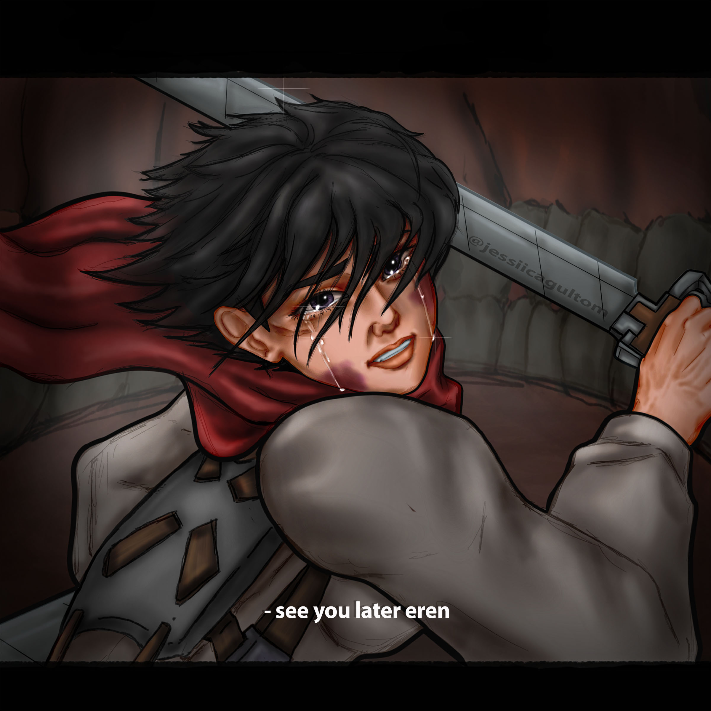 See You Later Eren Mikasa By Jessiicagultom On Deviantart See You Later Eren Mikasa By Jessiicagultom On Deviantart