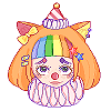 tiny clown. by xershi