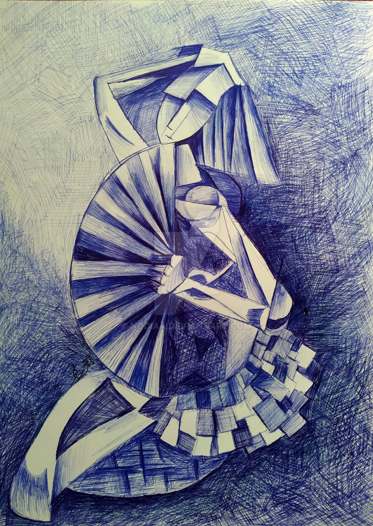 Abstract Figure Drawing by ngdiaa on DeviantArt