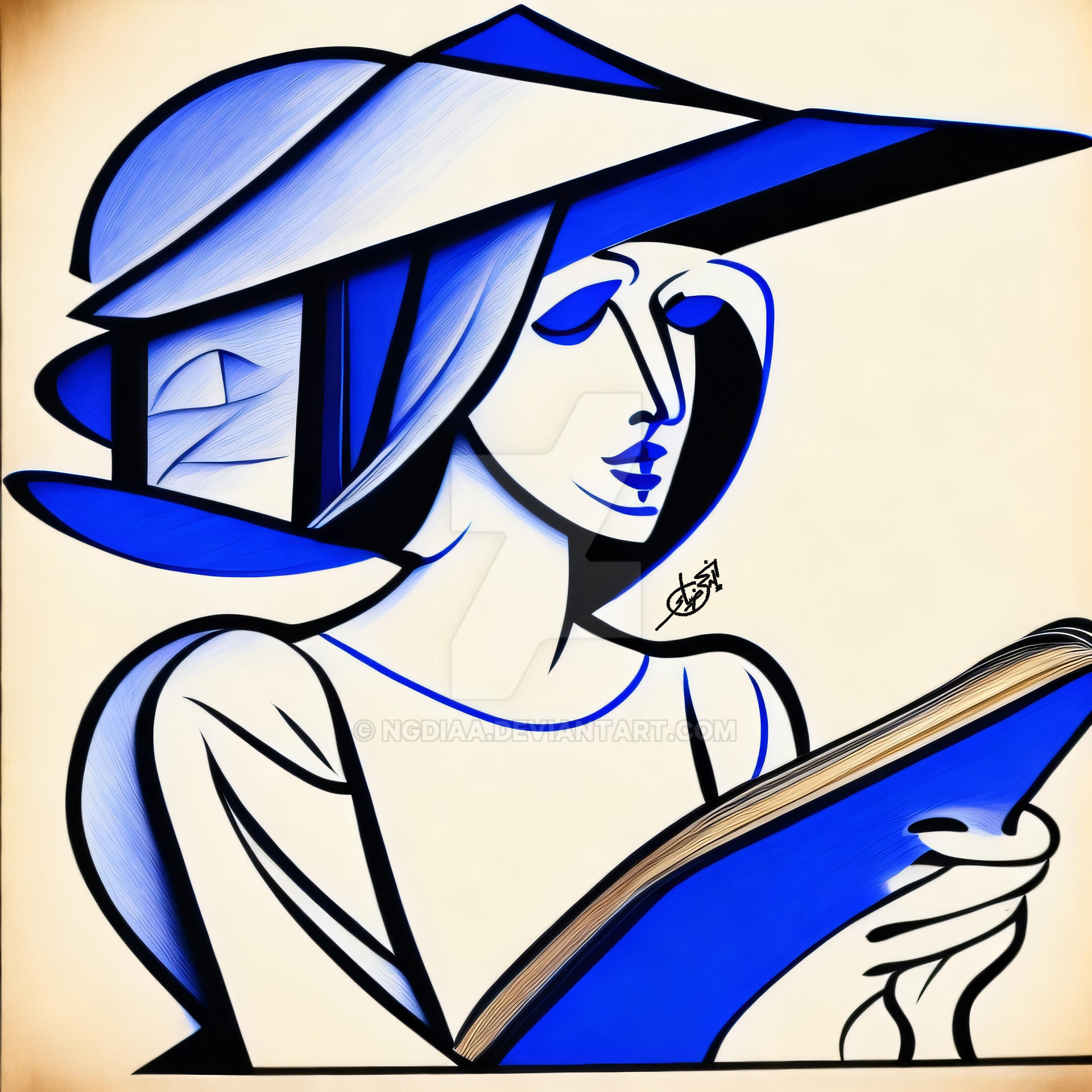 Abstract, Cubism Design (Digital Painting) by ngdiaa on DeviantArt