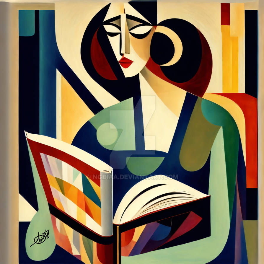 Abstract, Cubism Design (Digital Painting) by ngdiaa on DeviantArt