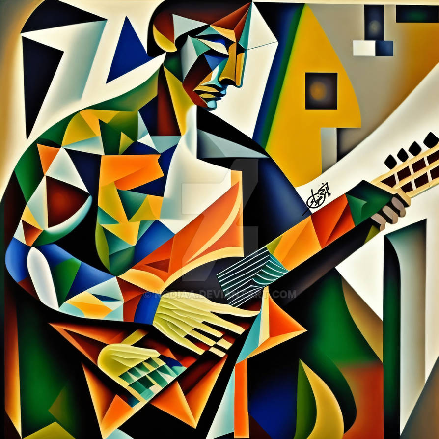 Abstract, Cubism Design (Digital Painting) by ngdiaa on DeviantArt