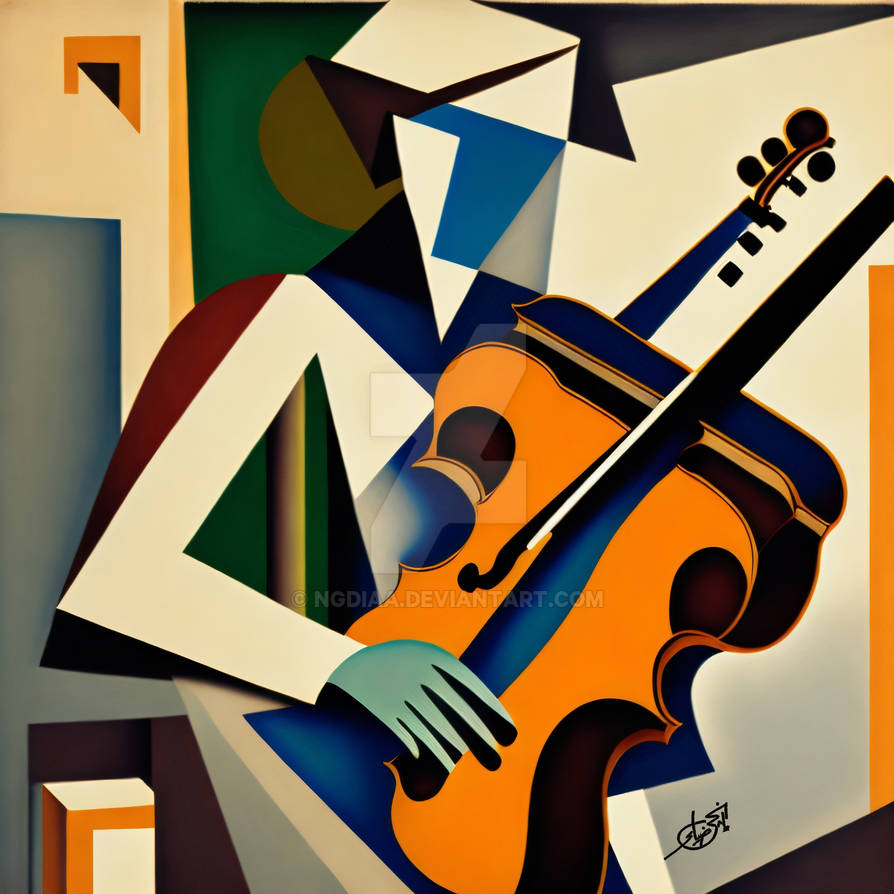 Abstract, Cubism Design (Digital Painting) by ngdiaa on DeviantArt