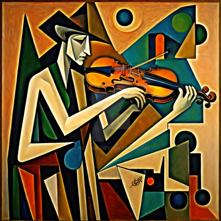 Abstract, Cubism Design (Digital Painting) by ngdiaa on DeviantArt