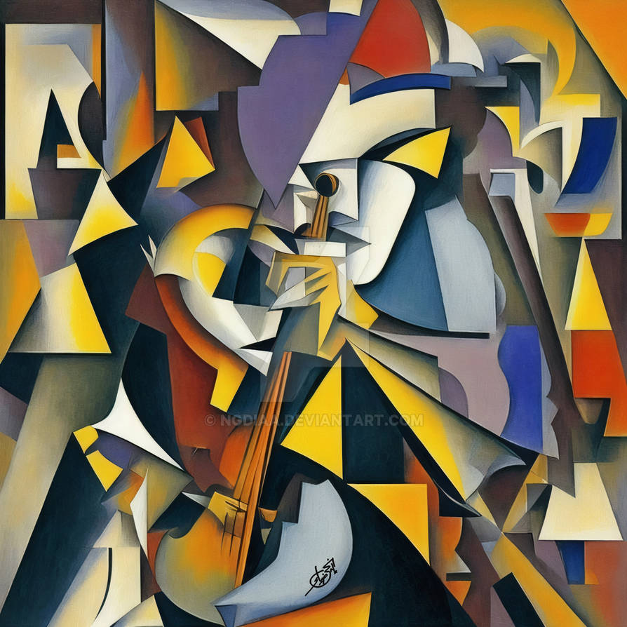 Abstract, Cubism Design (Digital Painting) by ngdiaa on DeviantArt