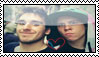 Mangel y Rubius -Stamp-