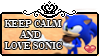 Keep Calm And Love Sonic