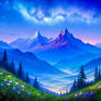 Mountainscape Valley
