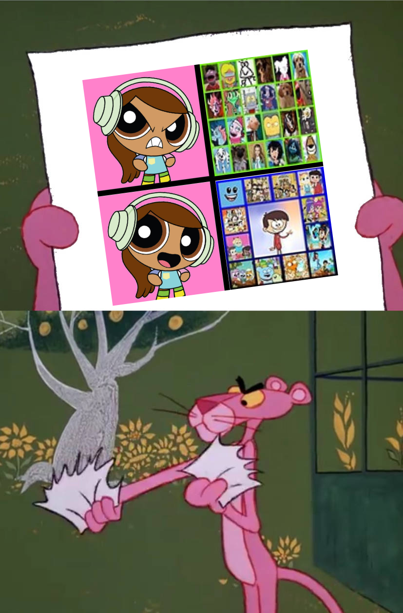 Pink Panther Rip off NEwSpongeBobFan21's Art by CrashTheCrazyPuppet on ...