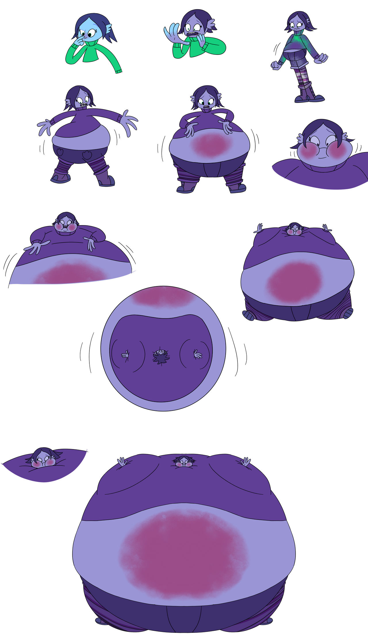 Ruby Infiation Ruby Gilman Blueberry Kraken (NOT MINE) by CrashTheCrazyPuppet on ...