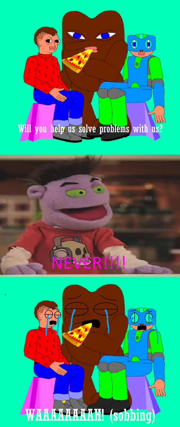 Puppet Problem Solver Crash Says No To The Problem Solverz by CrashTheCrazyPuppet on DeviantArt