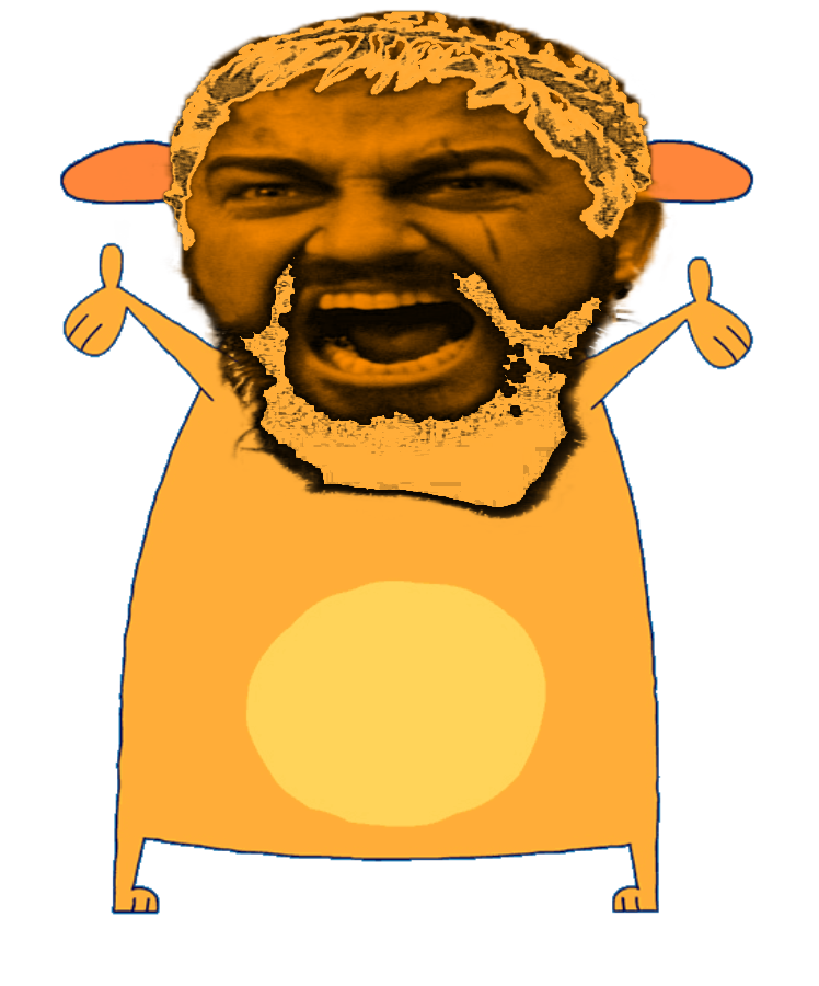 Demented Ruff Ruff Ruff SpartaMan by CrashTheCrazyPuppet on DeviantArt