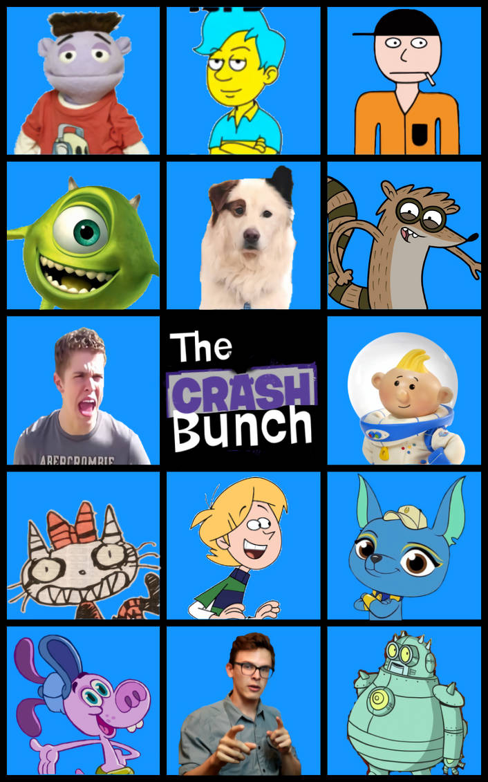 The Crash Bunch by CrashTheCrazyPuppet on DeviantArt