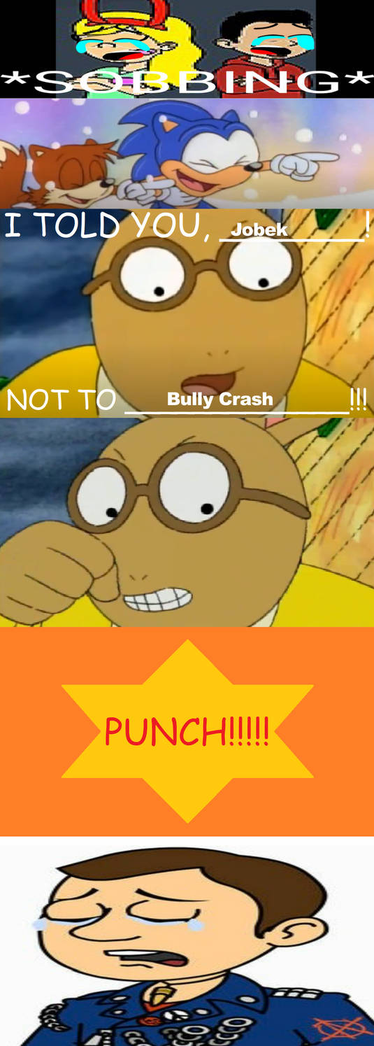 Arthur Punches Jobekrem The Problem Solverz Fan by CrashTheCrazyPuppet ...