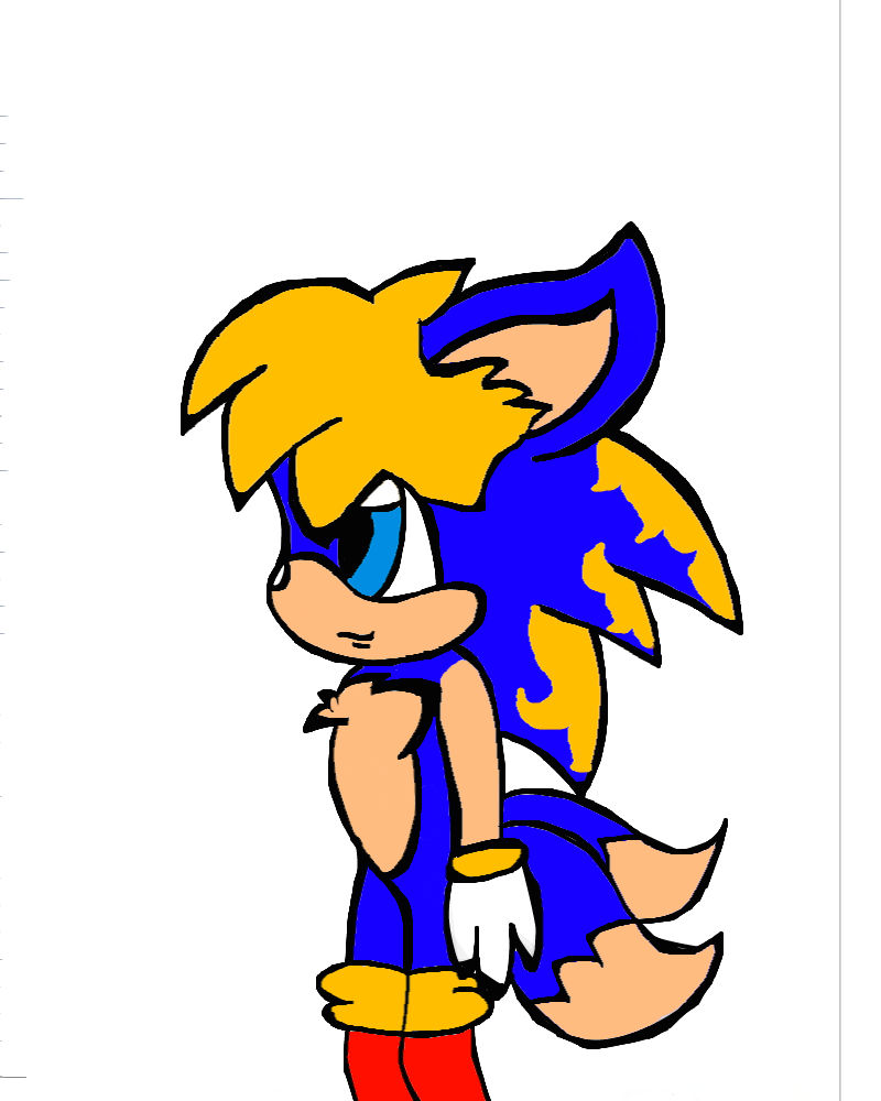 Sontails Deviantart Sontails kid by TheFluffyBish on DeviantArt