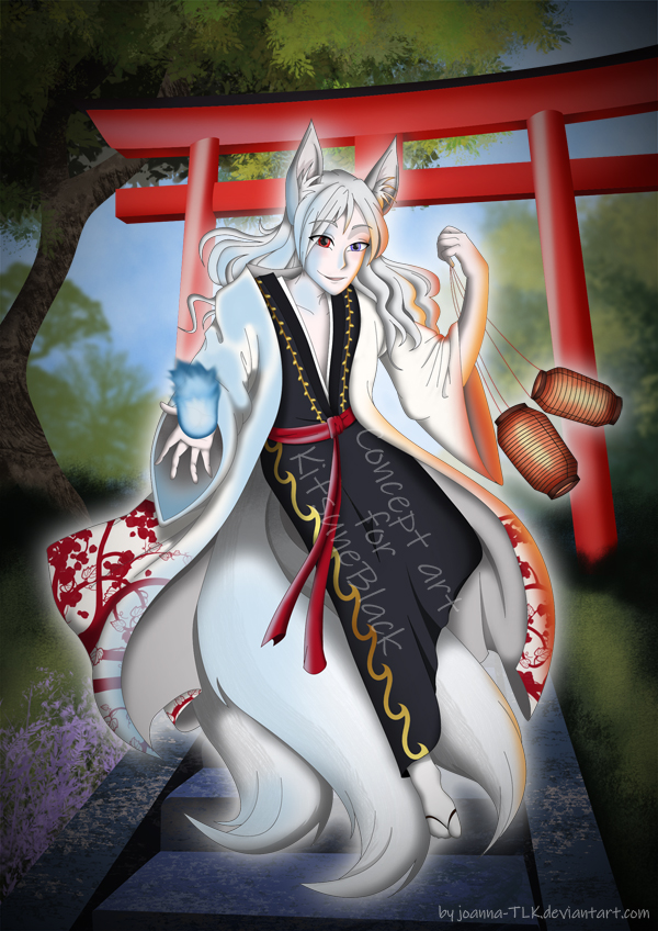 White Kitsune
