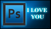 Photoshop love Stamp