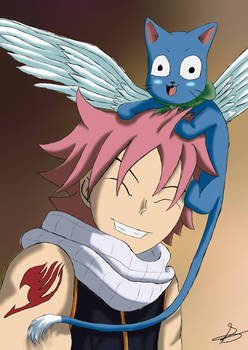 happy and natsu