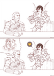 Geralt Meets Hawke (wait, is that Ciri's voice?!) by athenril-of-kirkwall