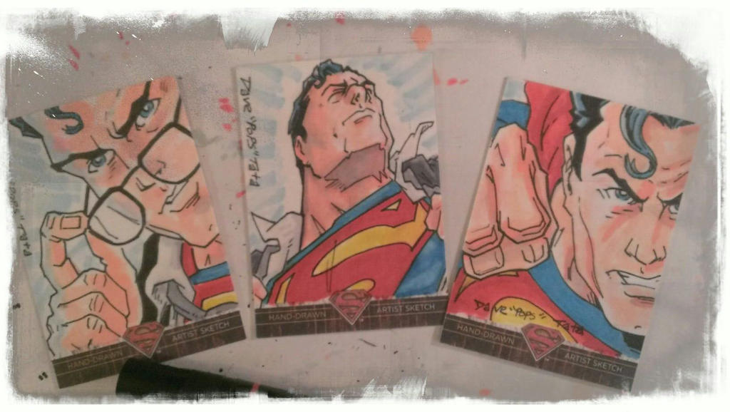 MAN OF STEEL colors finished