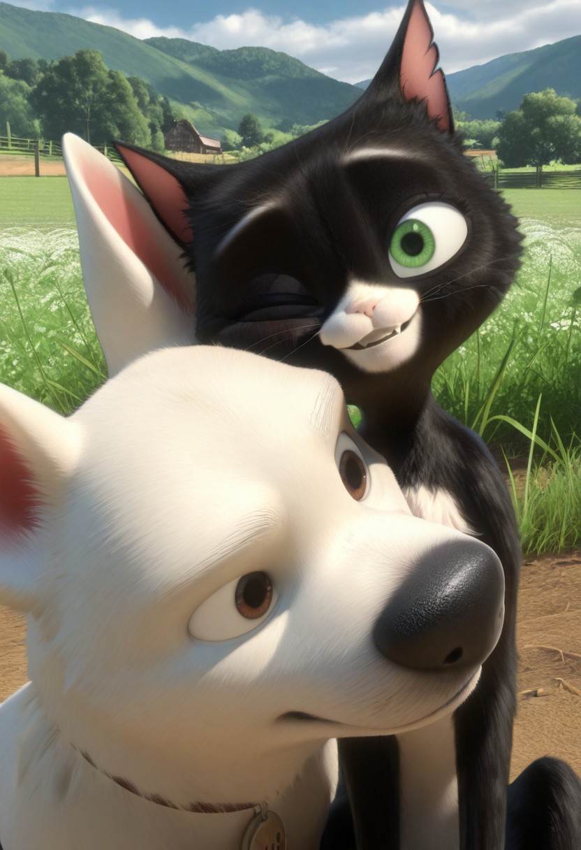Bolt And Mittens 3 By Stingray707 On DeviantArt bolt-and-mittens-3-by-stingray707-on-deviantart