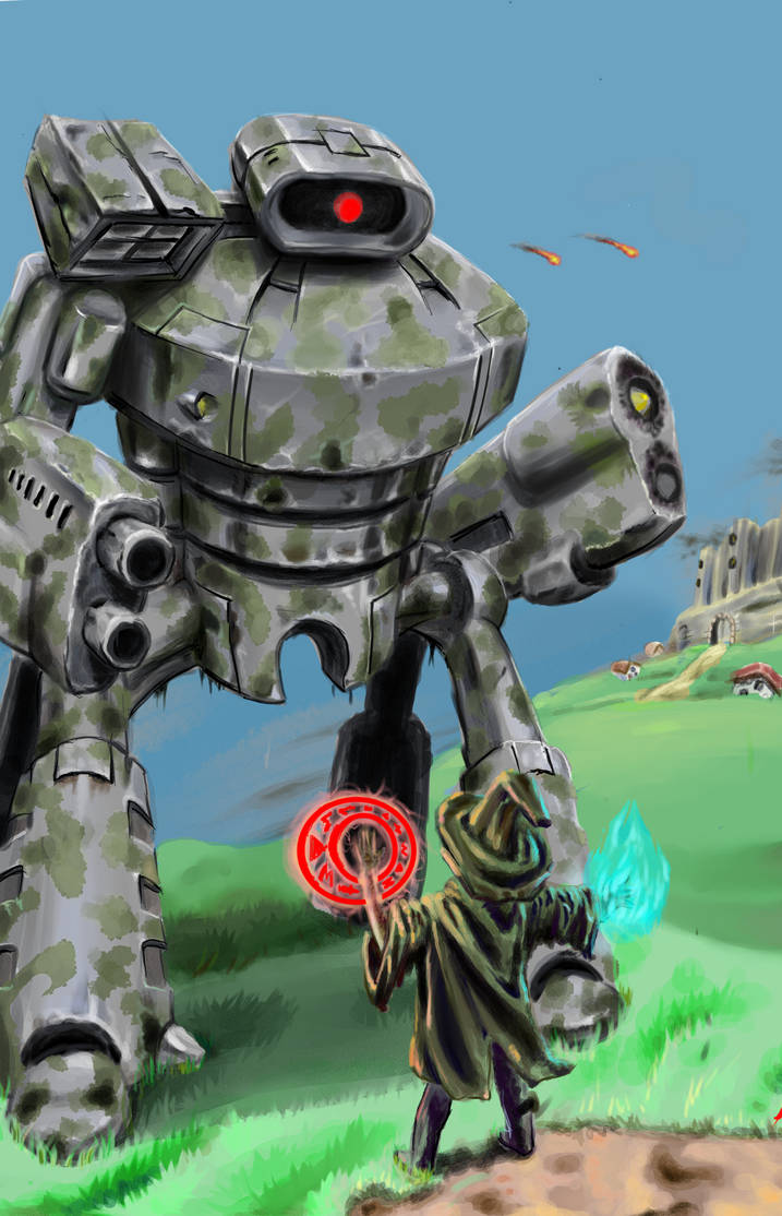 Magic Rune Mech Magic and Mech by Fousdell on DeviantArt