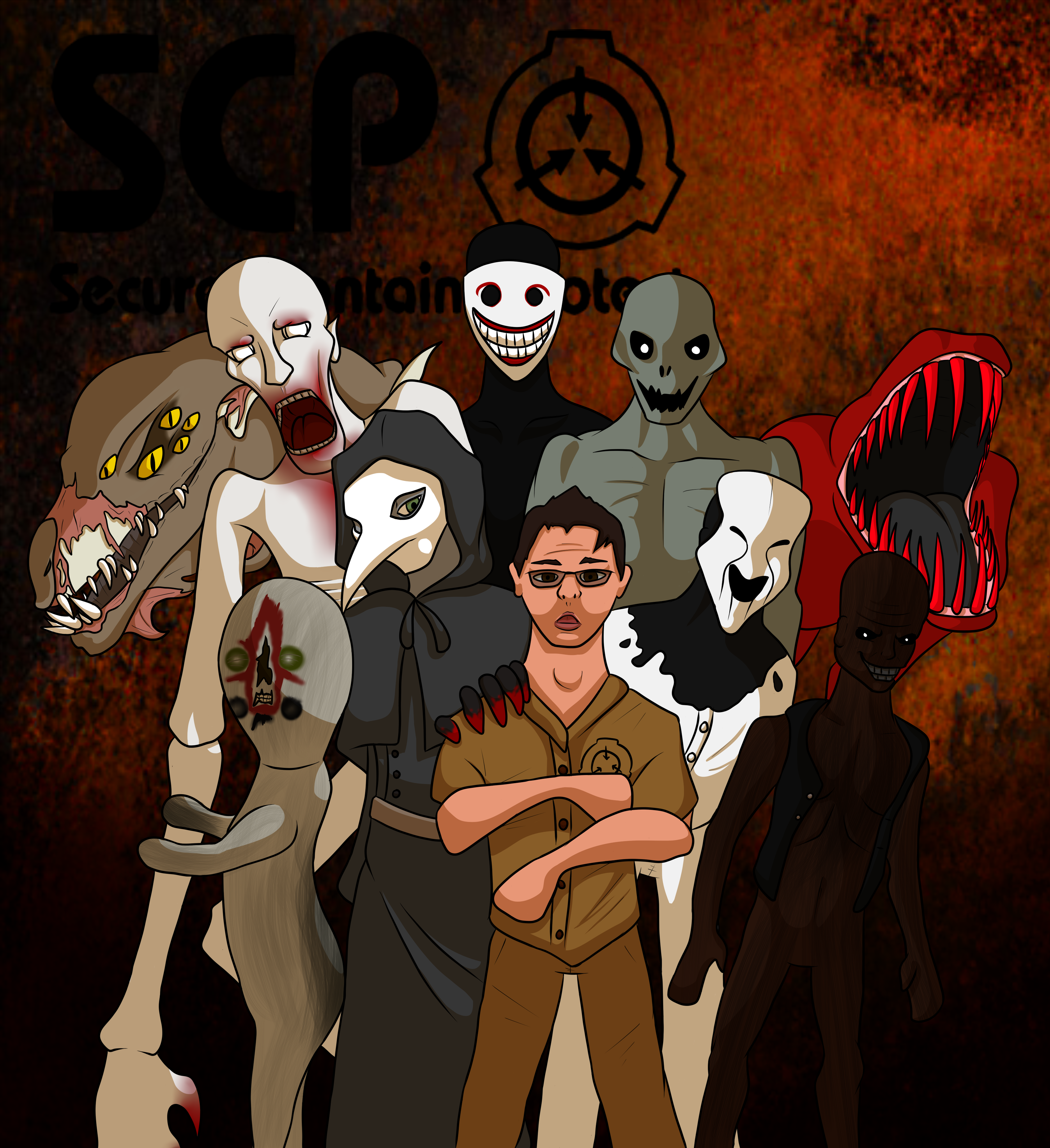 SCP - Secure. Contain. Protect. by SomeKittyCat on DeviantArt