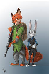 zootopia! nick and judy