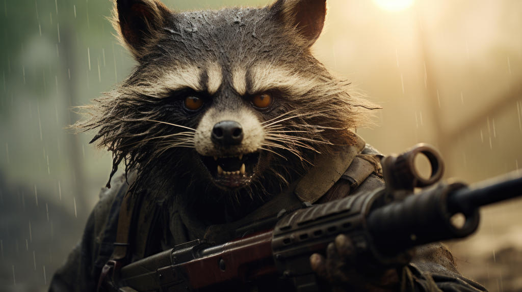 Tactical Racoons Animals at war - raccoon soldier by BattlefieldAI on DeviantArt