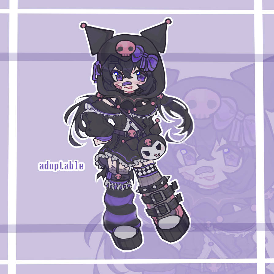 Kuromiinspired adoptable OPEN by Limeadoptsu on DeviantArt