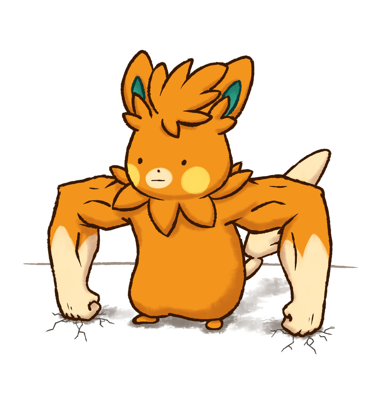 pawmot. by KlamDigguh on DeviantArt