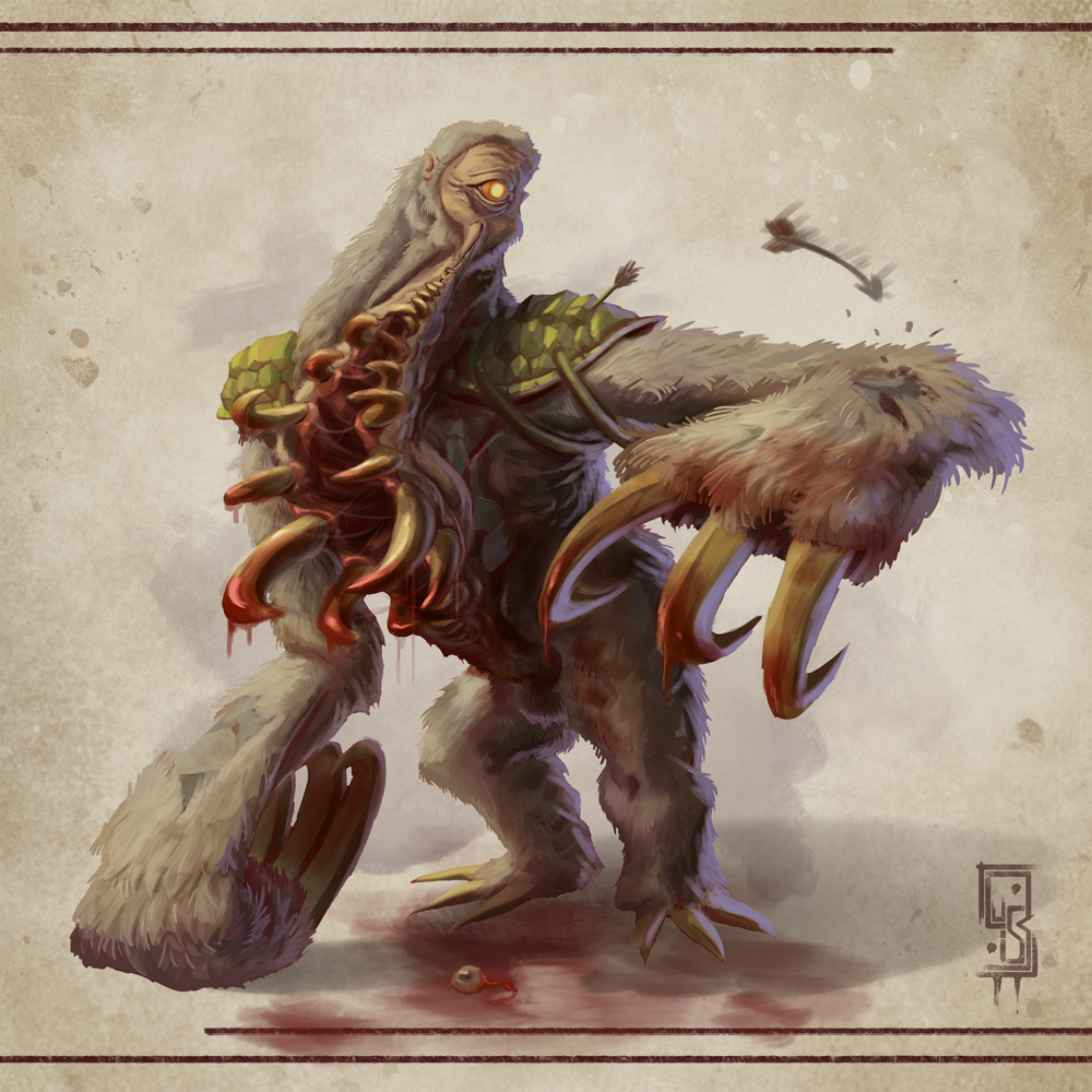 Mapinguari Minecraft Mob Mapinguari by LuisBentoArt on DeviantArt