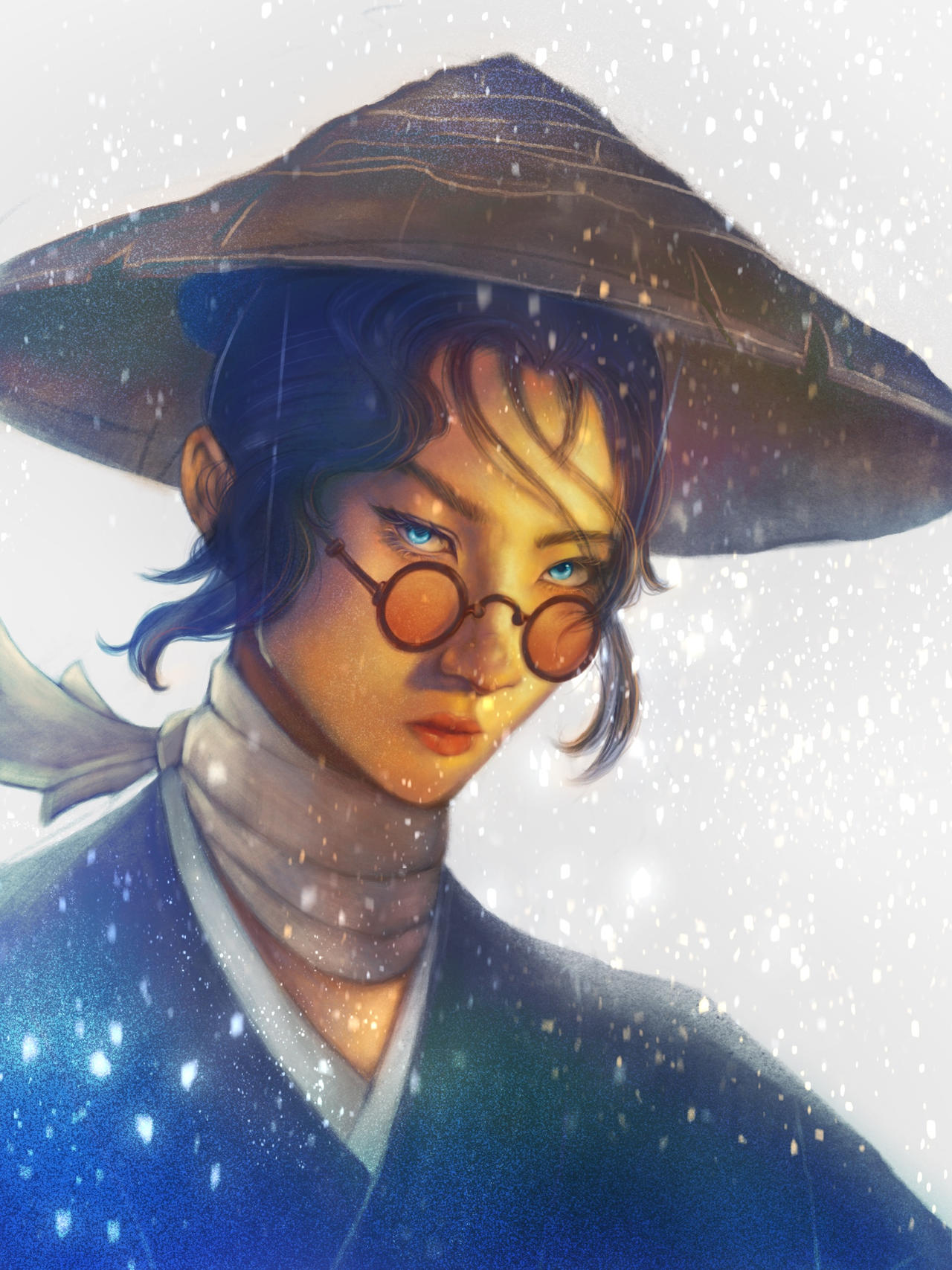 Mizu Math Mizu from Blue Eye Samurai by debbieyuhsuanfan on DeviantArt