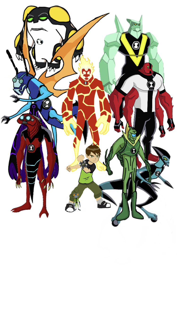 TODOS OS ALIENS NOVOS DO BEN 10 REBOOT!!! 