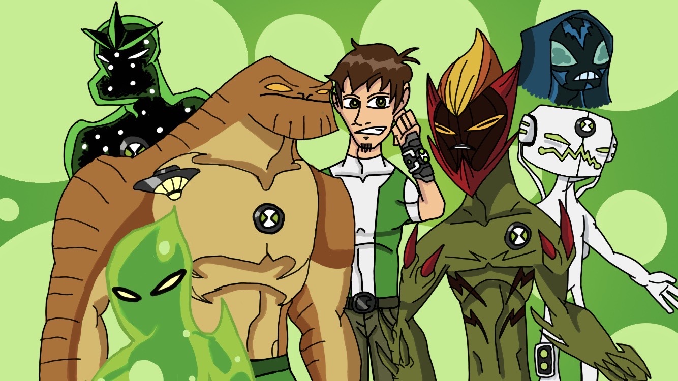 Ben and his Aliens by TinaFate1 on Twitter : r/Ben10