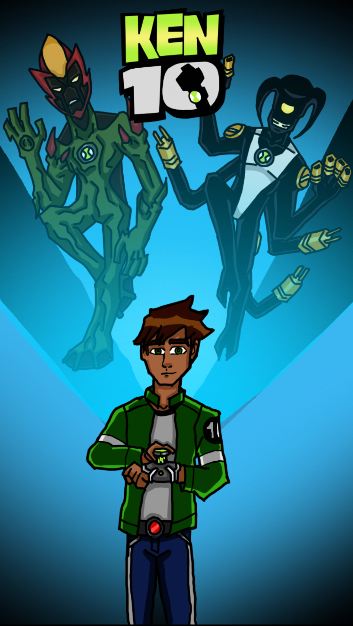 Times Comic Ben 10,000 Poster, Ben 10,000 And Ken Tennyson Poster, Ben 10 Ben  10000 Ken Tennyson Omnitrix poster