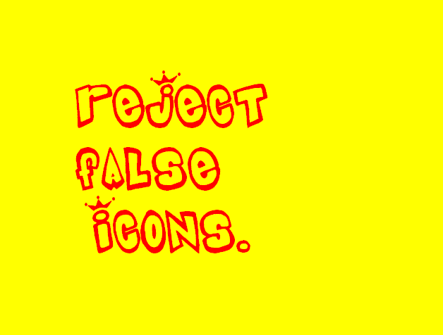 ReJecT FaLsE Icons.