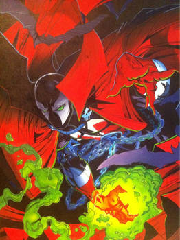 Spawn cover, issue #1