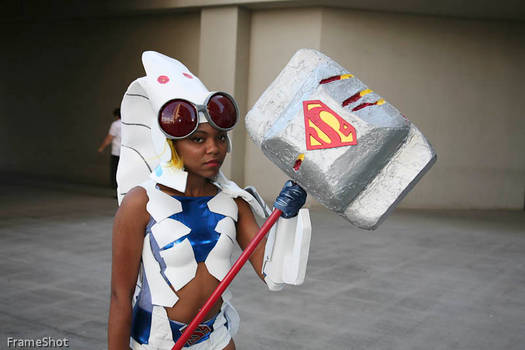 DC Ame Comi Steel Cosplay