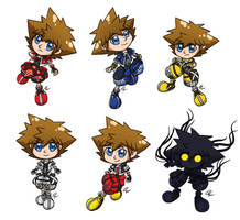 KH2 Sora Drive Forms