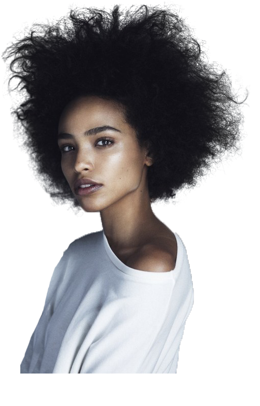 Afro Woman PNG by rosaderlina on DeviantArt